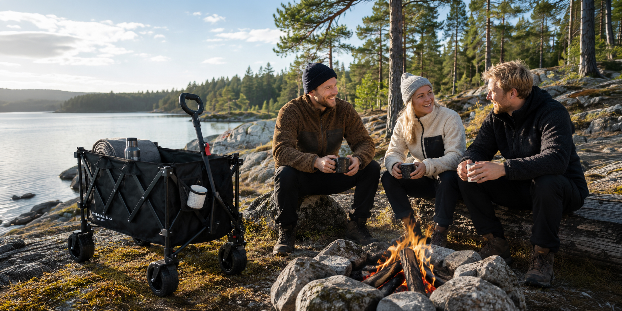 Wózek plażowy Redleaf Sherpa 6.0